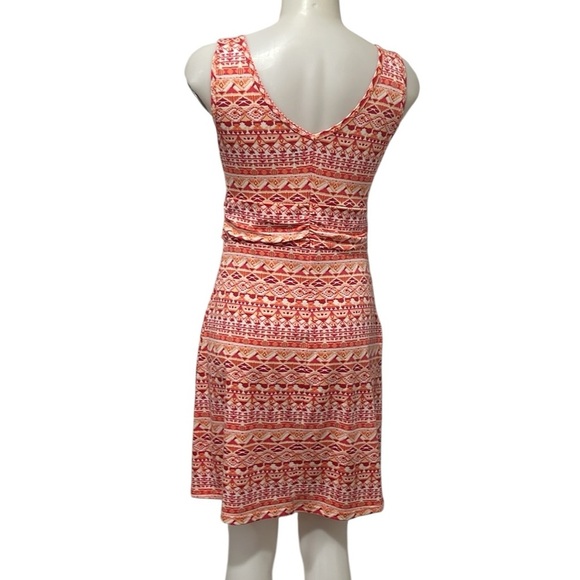 Title Nine pink printed sleeveless Frances dress size Small - Picture 2 of 7